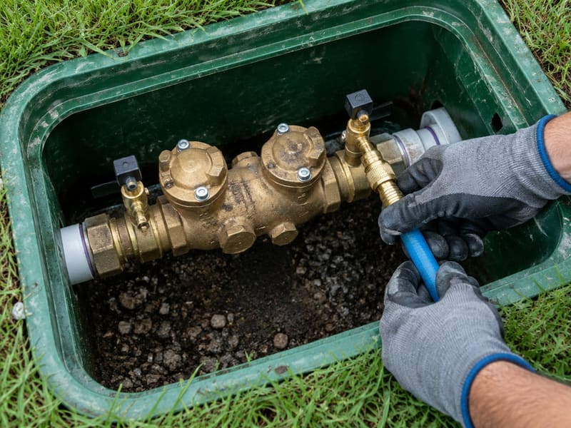 Double Check Valve Testing in the Killeen area